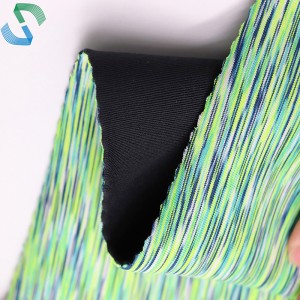 Neoprene rubber sheet fabric